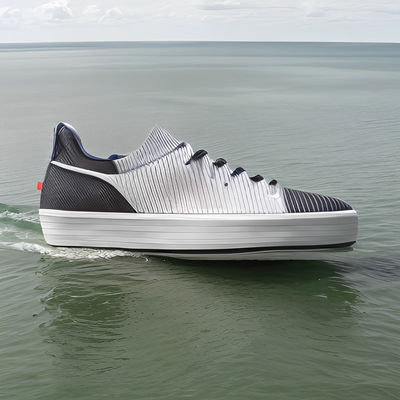 Ciemno szary Ekologiczne buty damskie Skóra Płaskości na buty damskie